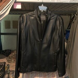 Vintage Van Heusen Leather Jacket Large